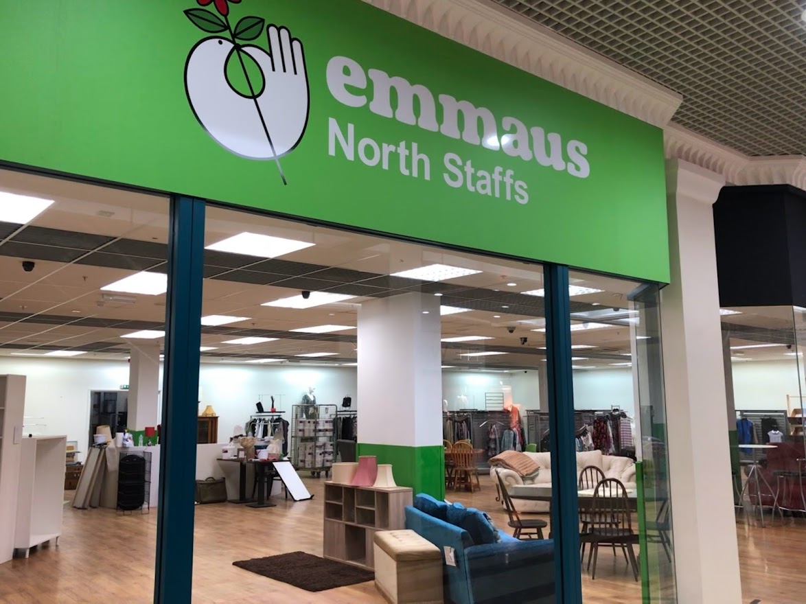 Emmaus opens new store The Potteries Centre